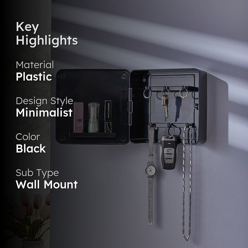 Dock'd Key Hook - Charcoal media 2