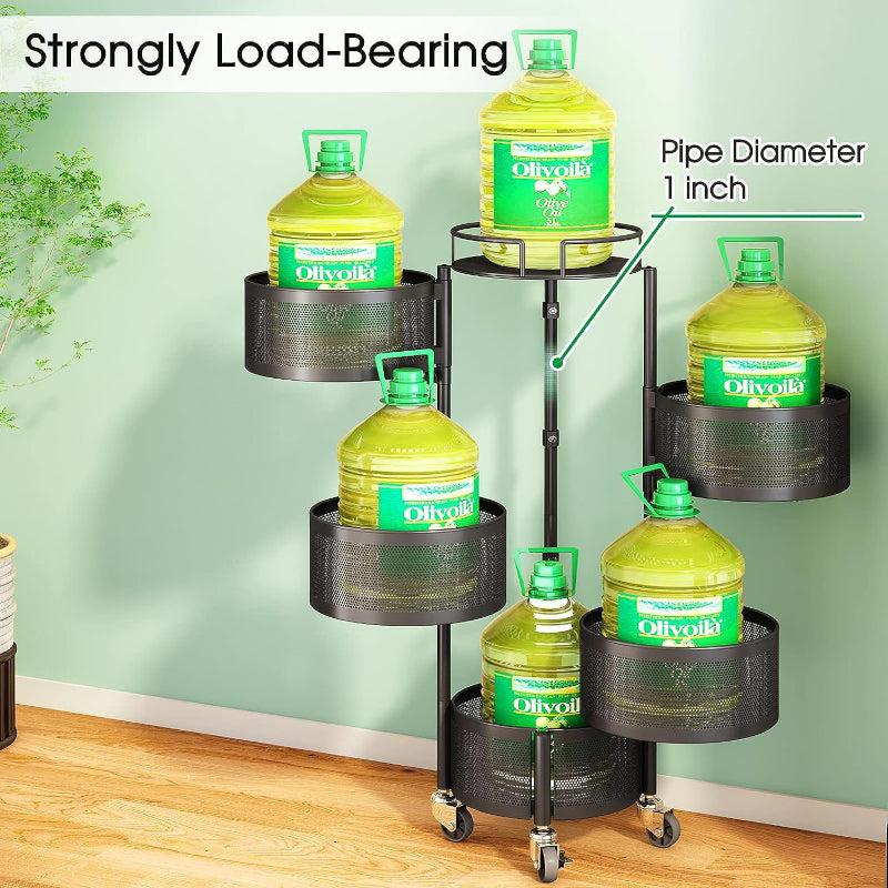 Meso Two Tier Storage Rack With Wheels media 5