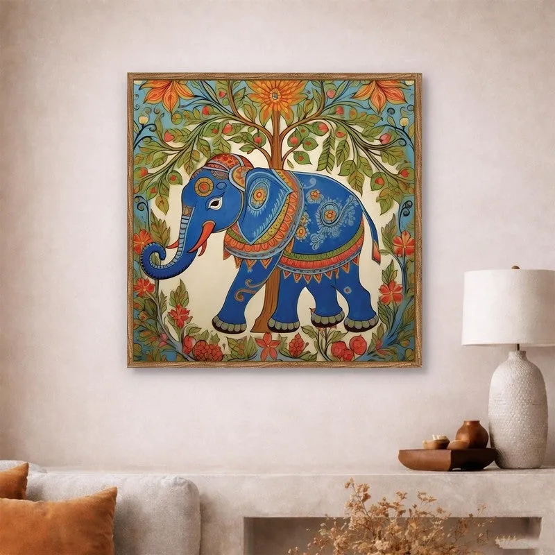 Jungle Muse Canvas Wall Art With Frame media 3