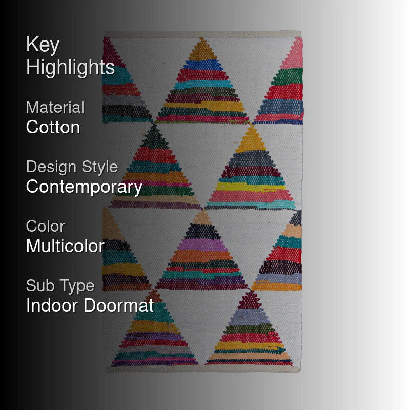 Noreth Cotton Door Mats - Multicolor media 2