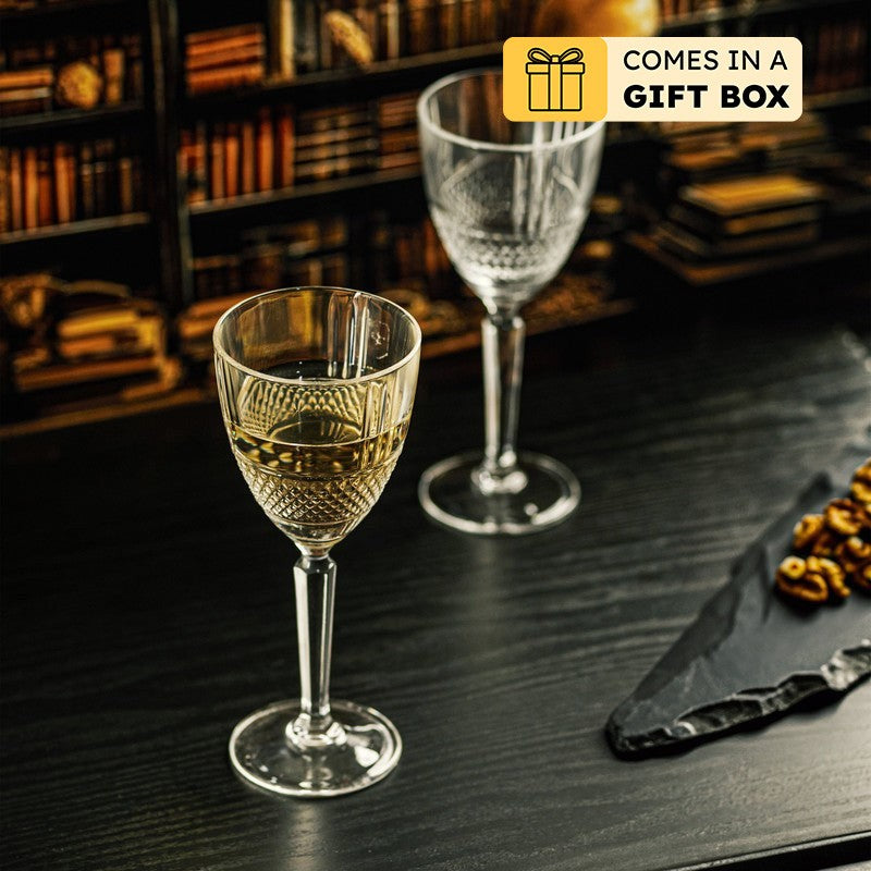 Celestial Sip White Wine Glasses (250 mL) - Set Of Two