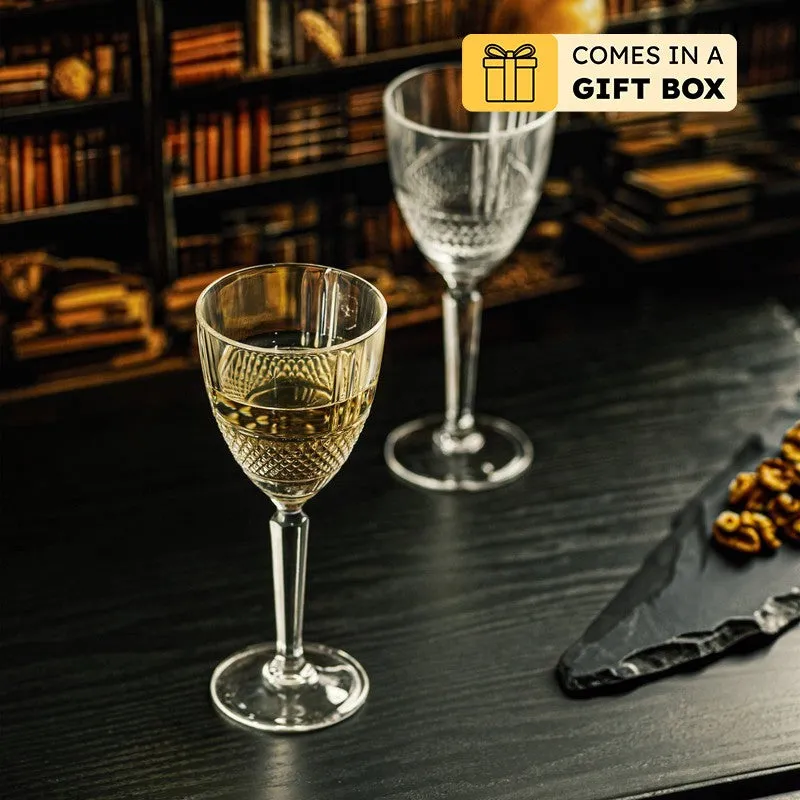 Celestial Sip White Wine Glasses (250 mL) - Set Of Two media 1