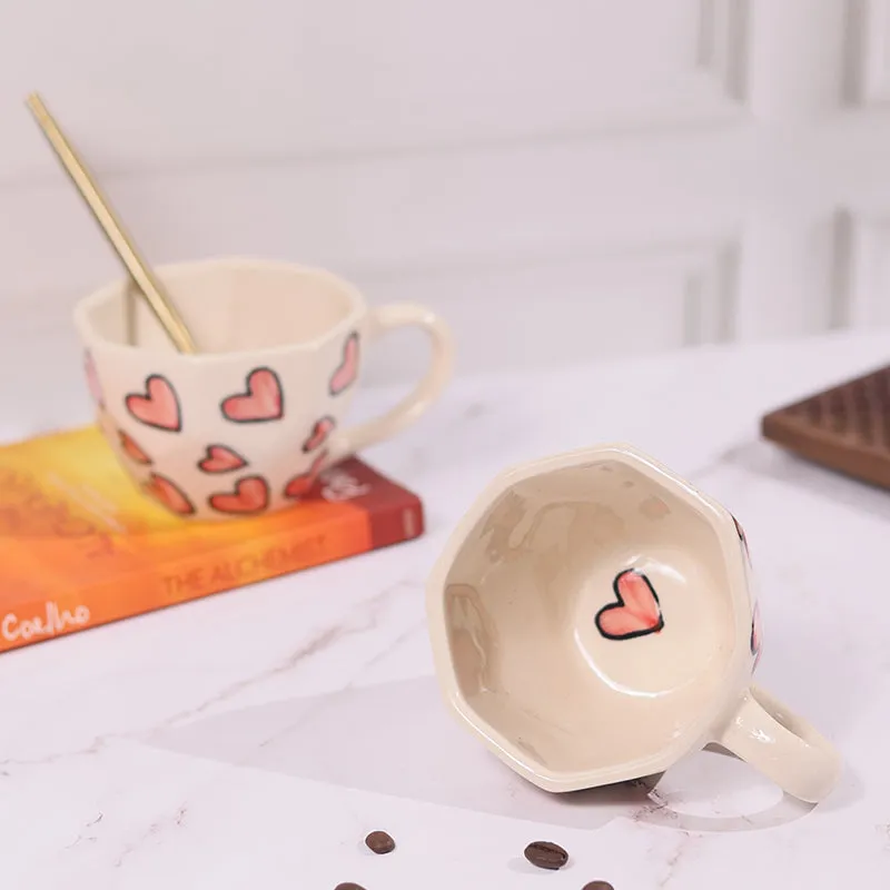 Painted Ceramic Tea Cup (230 mL) media 4
