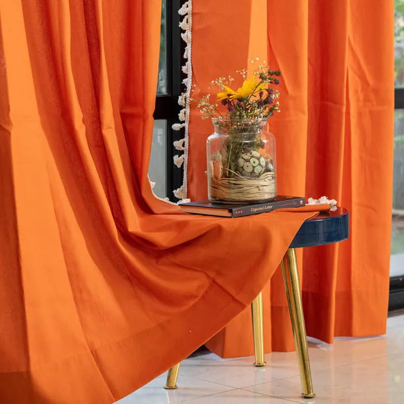 Urban Space Kanya Curtain - Orange media 1