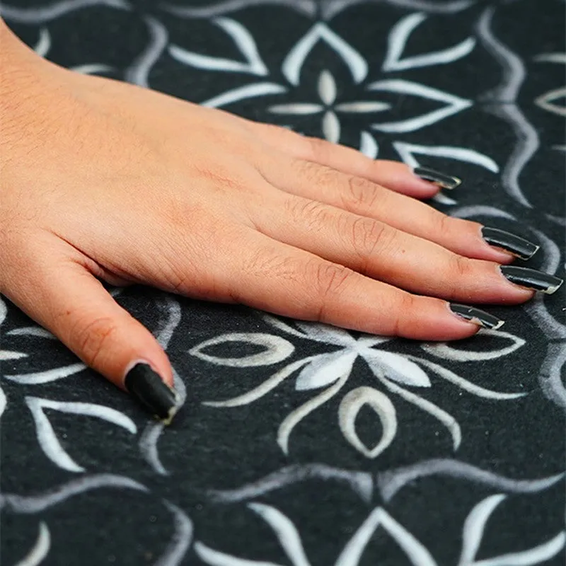 FloorFlora Kitchen Floor Mats (Black) - Set of Two media 8