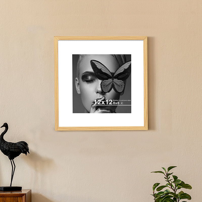Erato Wooden Photo Frame - Beige media 3