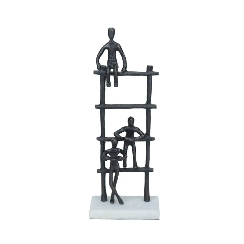 Ecletta Ladder Showpiece - Black media 3