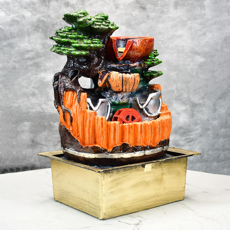 Cottage Waterfalls Tabletop Fountain media 5