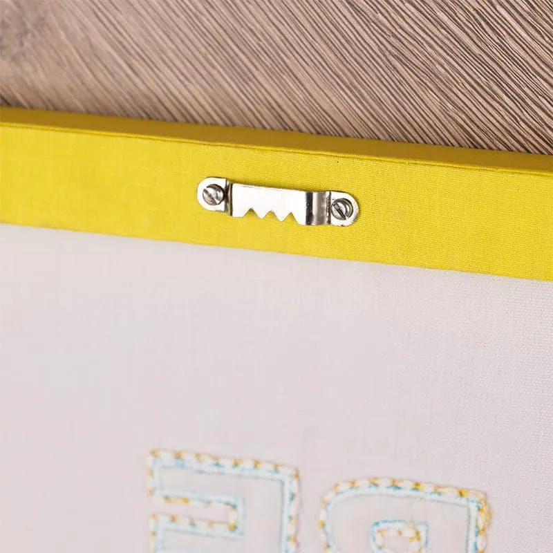 Be Kind Motivational MDF & Fabric Wall Accent media 5