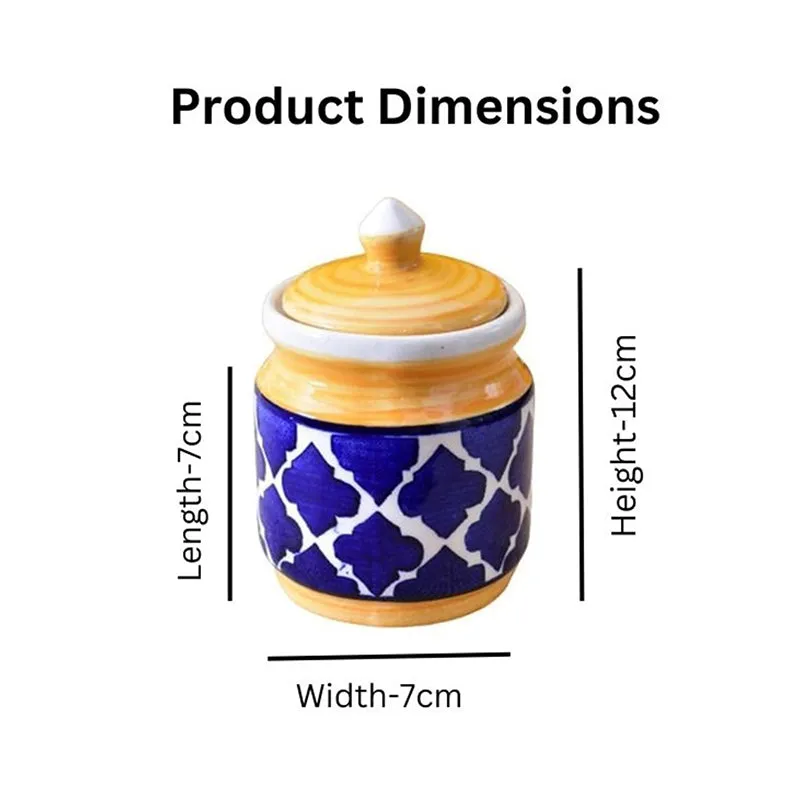 Mediterra Ceramic Jar (200 mL) - Set Of Two media 7