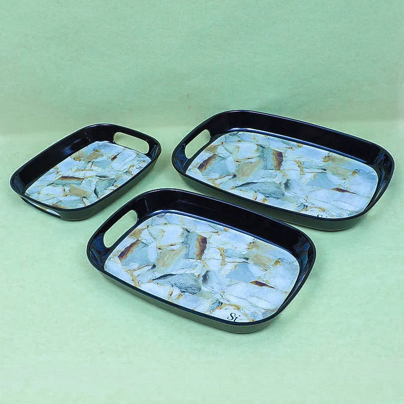 Anusa Serving Tray - Set Of Three media 1