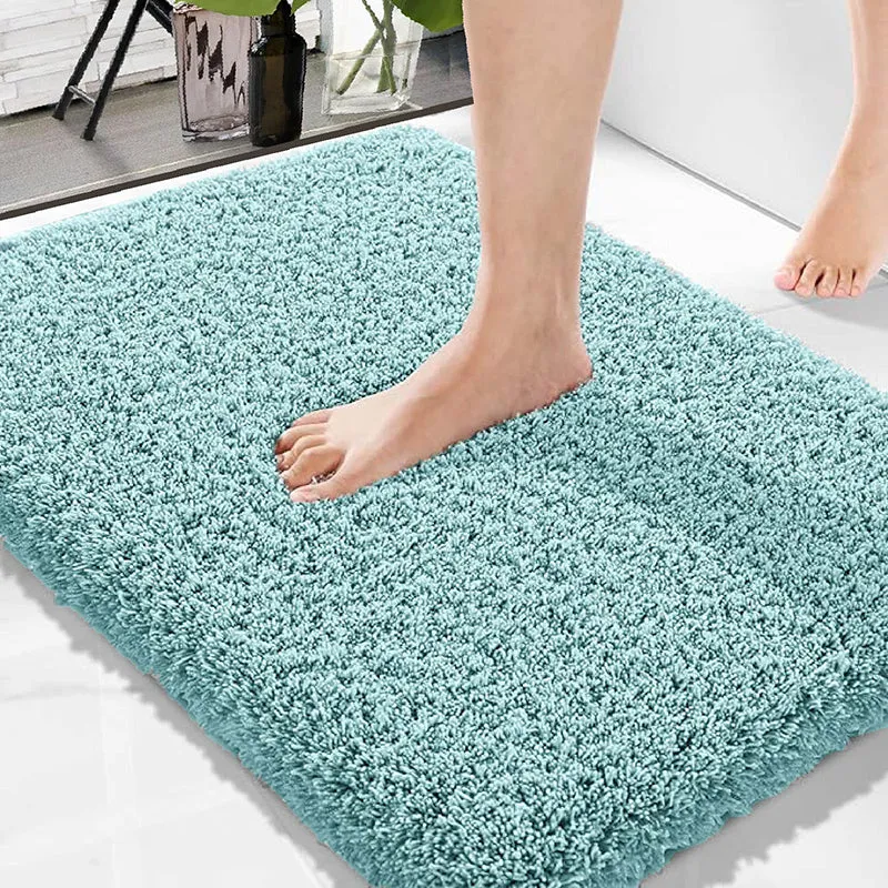 Blissful Solid Bathmat - Green media 1