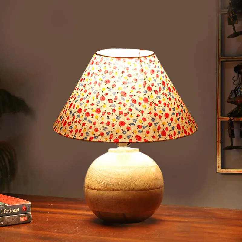 Fleura Orb Cotton Table Lamp - Multicolor media 1