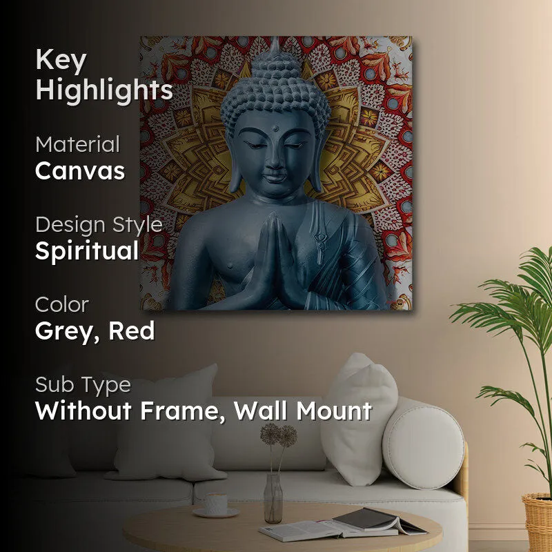 Buddha Mandala Wall Painting media 2