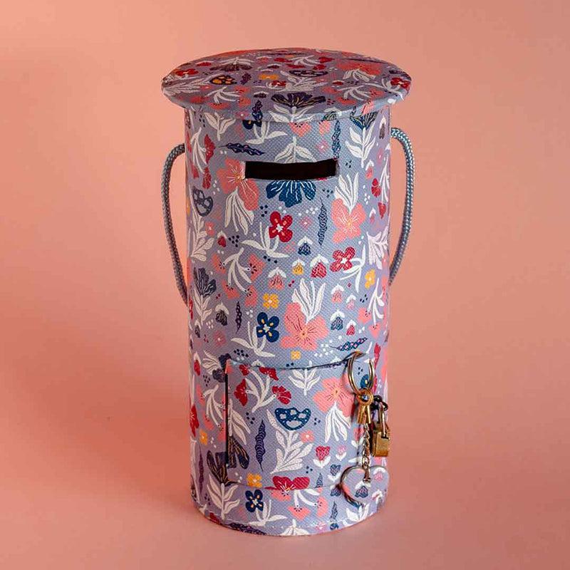 Fleur Fund Paper & Leather Piggy Bank media 5