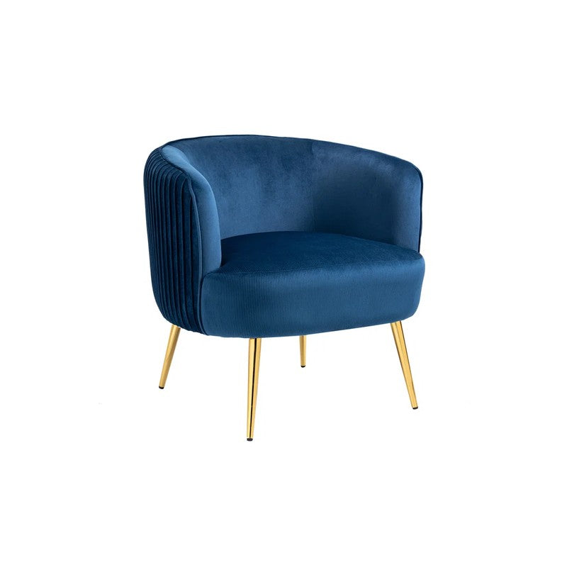 Leiser Accent Chair - Blue media 3