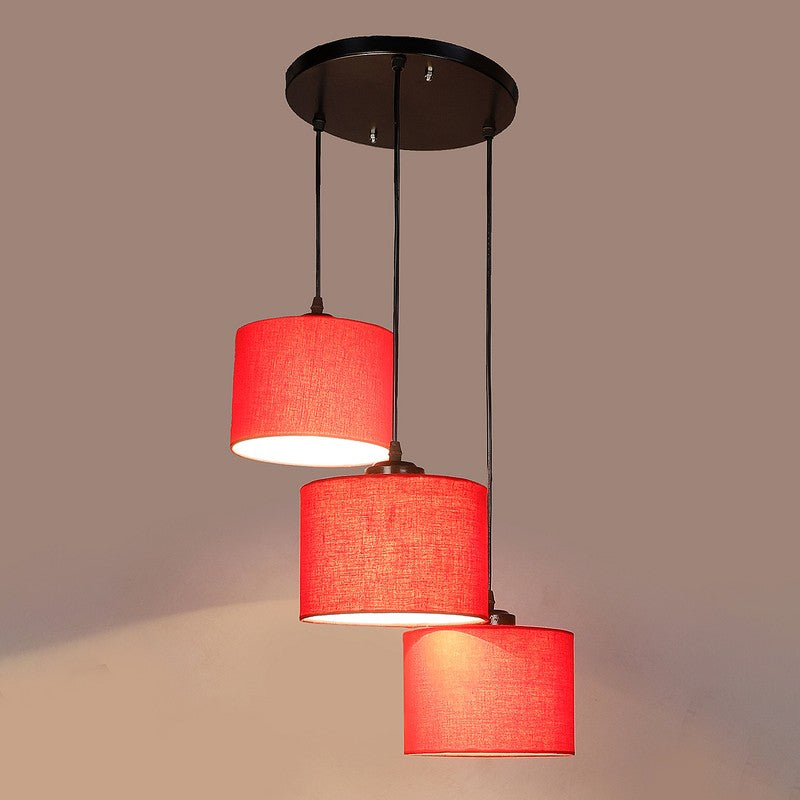 Lumera Drift Metal Ceiling Lamp - Red media 5