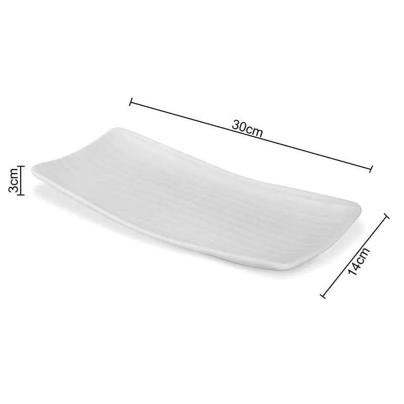 Sympho Porcelain Serving Platter media 3