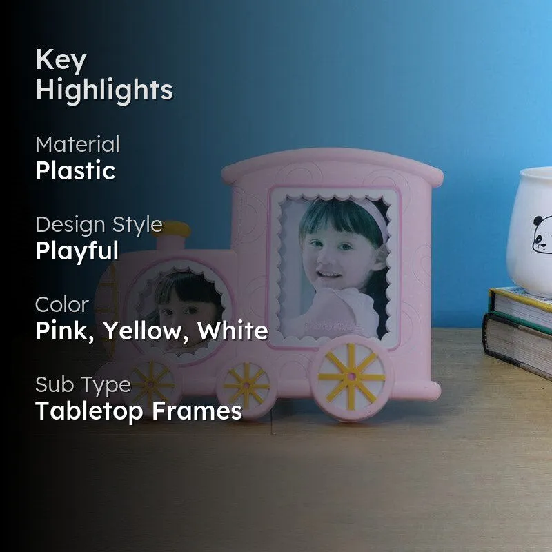 Toy Rail Photo Frame - Pink media 2
