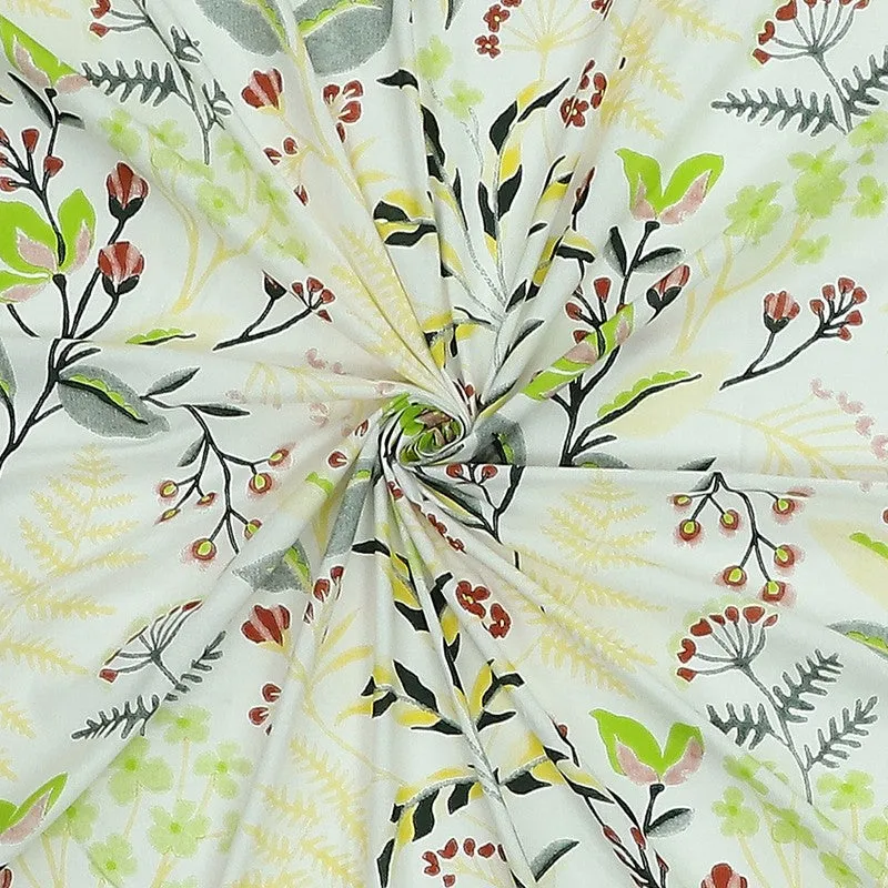 Monte Carlo Flora Cotton Bedsheet - 144 TC media 9