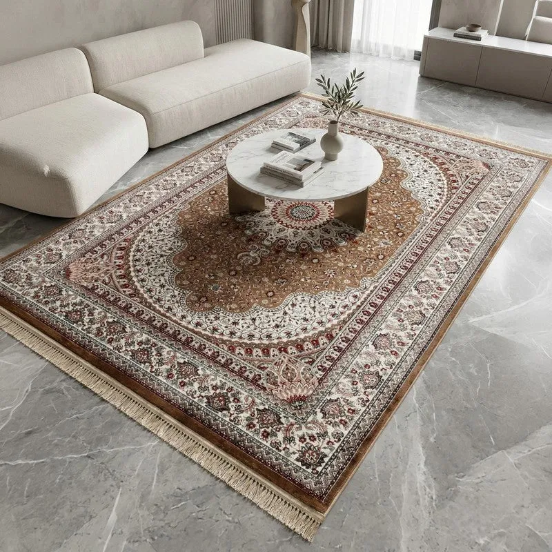 Wazira Art Silk Carpet media 3