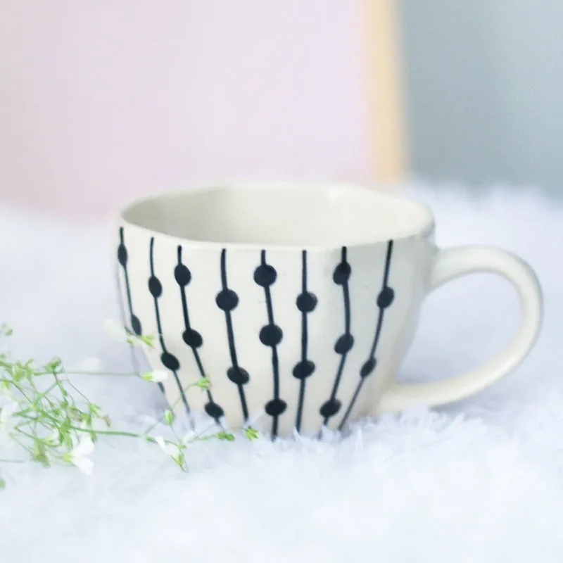 Adriana Ceramic Tea Cup (200 mL) media 1
