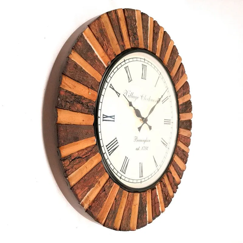Urban Hour Signature Wooden Wall Clock media 5