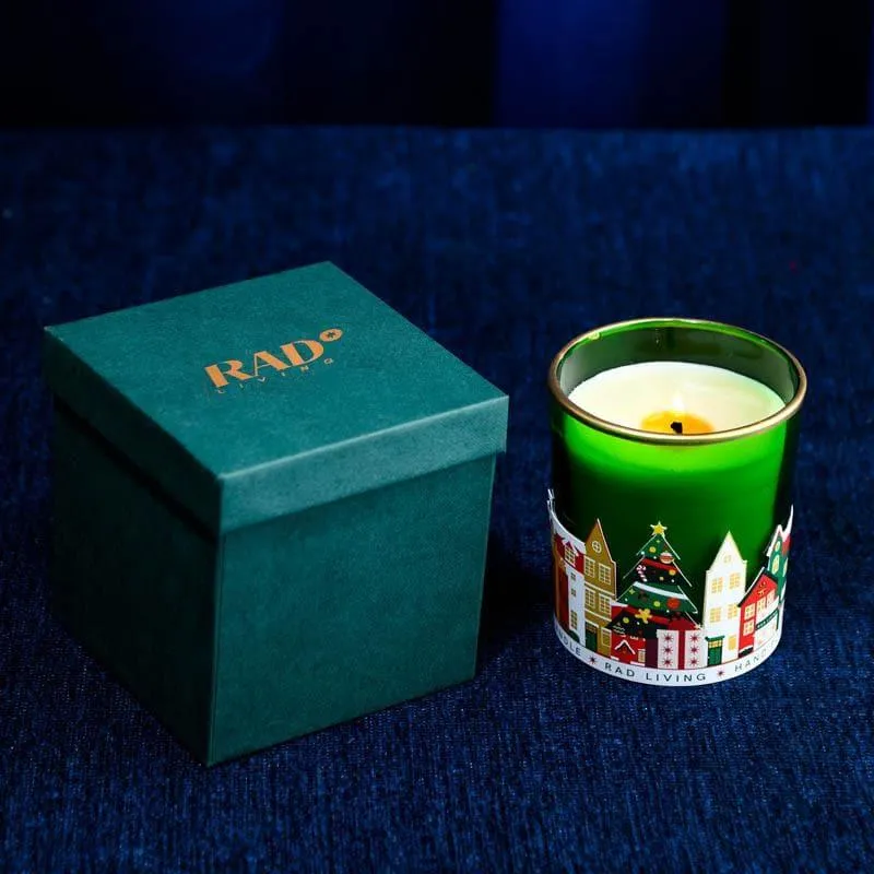 Merry Town Scented Candle - Frosted Pine Cones Scented media 5