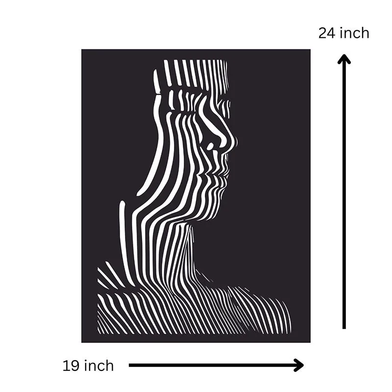 Illusive Lady Black Iron Wall Accent media 5