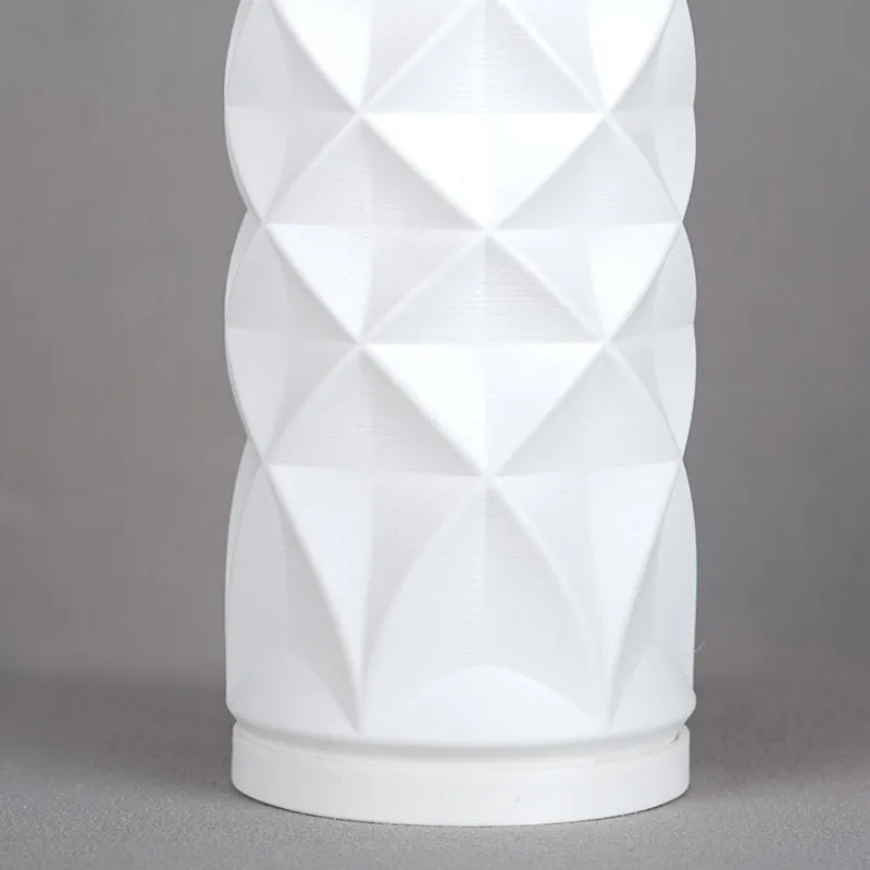 Bioluxe Lume 3D Printed Table Lamp - White media 4