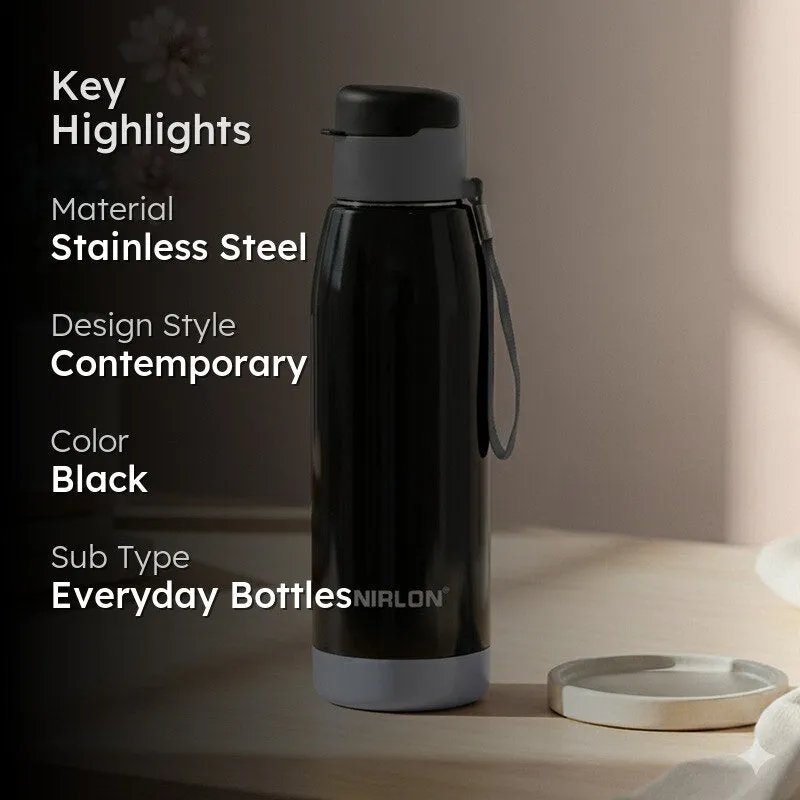 Niora Water Bottle (Black) - 750 mL media 2