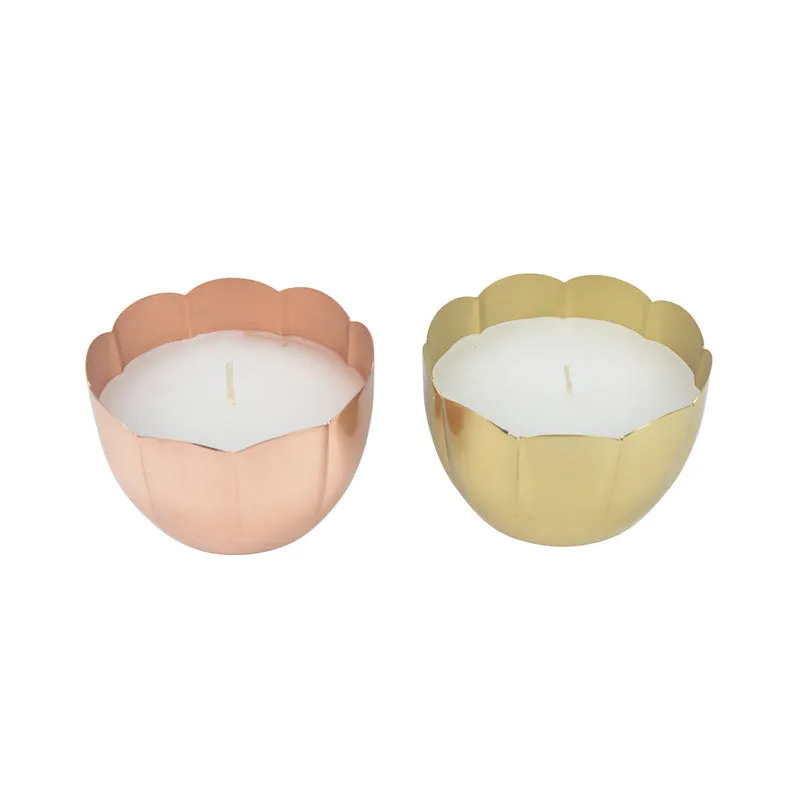 Phool Vanilla Scented Festive Tealight Candle - Set Of Two media 4