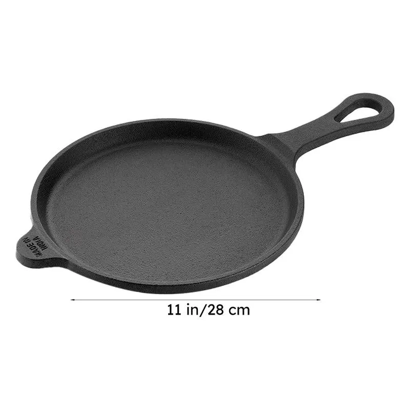 Flamedisk Cast Iron Shallow Dosa Tawa - 25 CM media 8