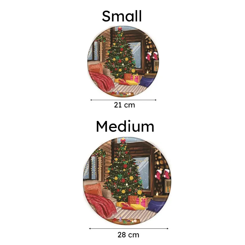 Santa Surprise Wall Plate media 4