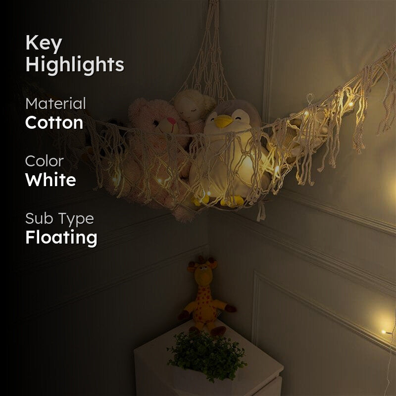 Kelly Macrame Toy Hammock media 2