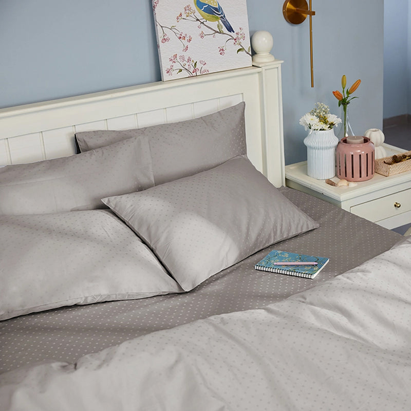 Calida Cotton Duvet Cover - Grey media 4