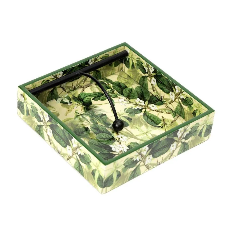 Lush Green Handmade Napkin Holder media 5