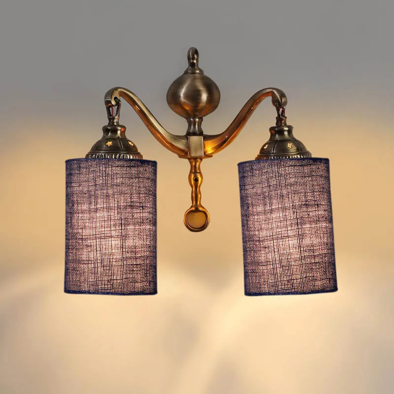 OpalGlo Cylindrical Metal Wall Lamp media 5