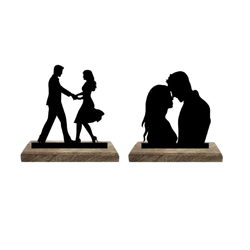 Romantic Bond Showpiece - Set Of Two media 6
