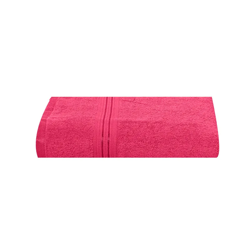 Micro Cotton LuxeDry Solid Bath Towel - Pink media 4