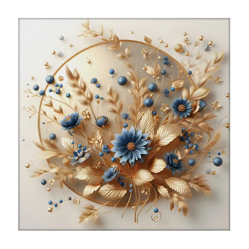 Florae Fimi Floral Canvas Wall Painting media 3