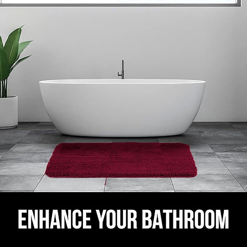 BathEase Anti Skid Bath Mats - Red media 5
