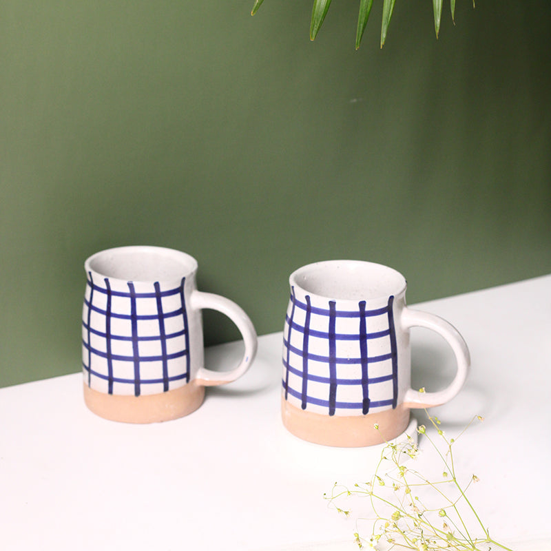 Riccardo Ceramic Tea Cup (200 mL) - Blue media 3