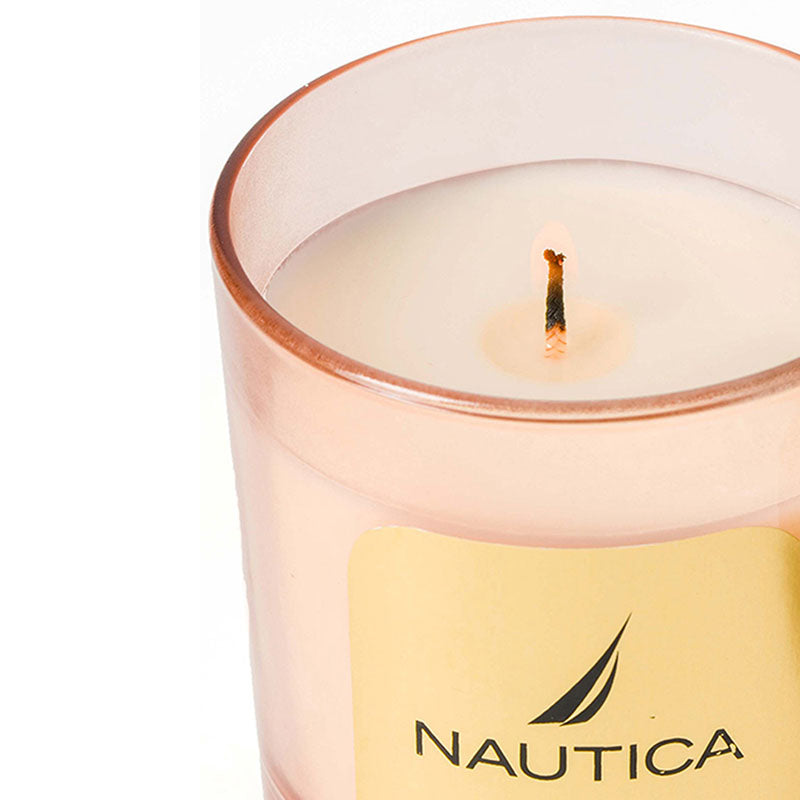 Nautica Mystic Dawn Scented Jar Candle - Teakwood, Sea Salt media 4
