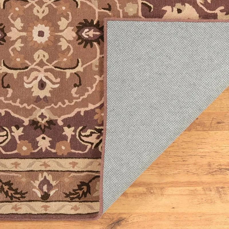 Mithras Hand Tufted Ethnic Wool & Nylon Carpet - Brown media 8