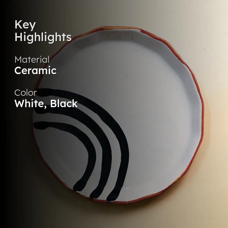 Giuliana Ceramic Quarter Plate media 2