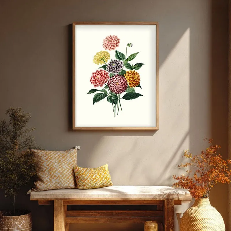 Whispers Of Spring Archival Paper Wall Art - Natural Brown Frame media 3
