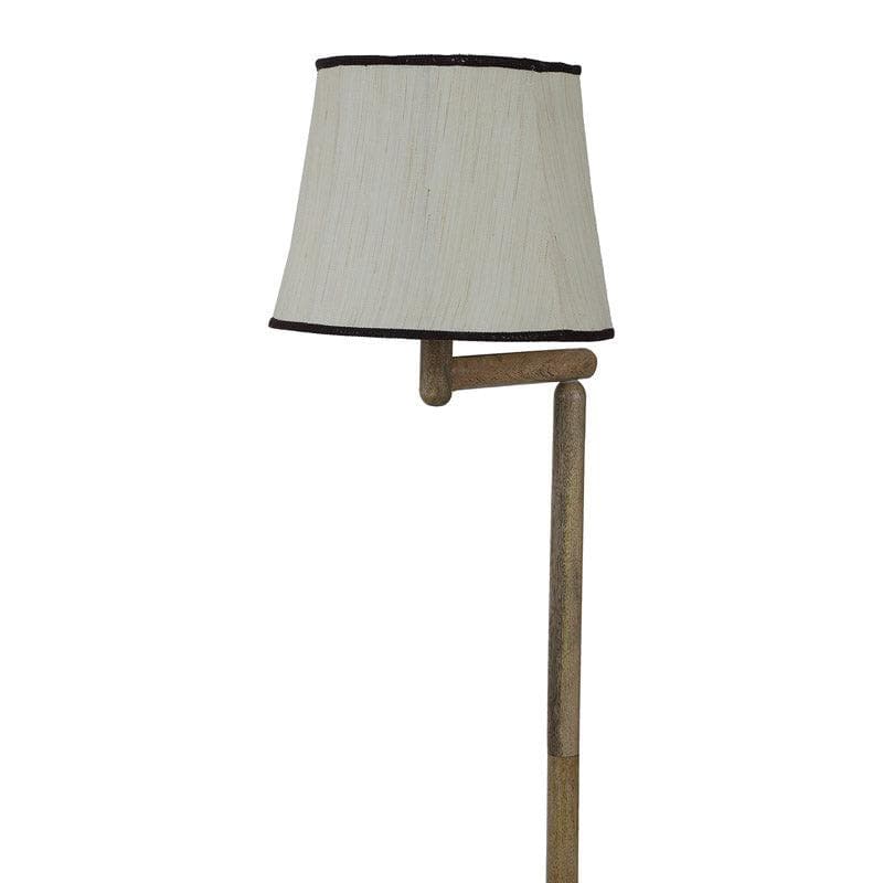 Mishuna Enya Floor Lamp With Shelf - Ivory media 4