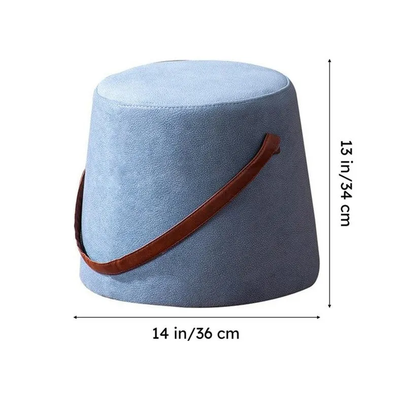Warm Lounge Pouffe - Blue media 12