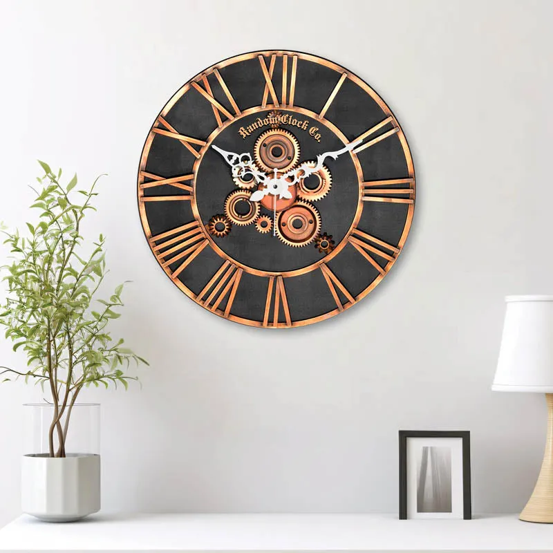 Addison Mech 3D Printed MDF Wall Clock media 1